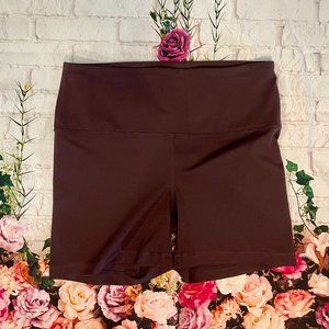 Plum Biker/Workout Shorts